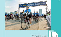 Maxillo3D soutient la Ride to Conquer Cancer !