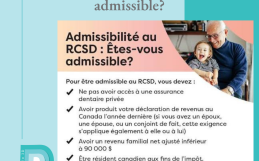 Le Régime canadien des soins dentaires : êtes-vous admissible?