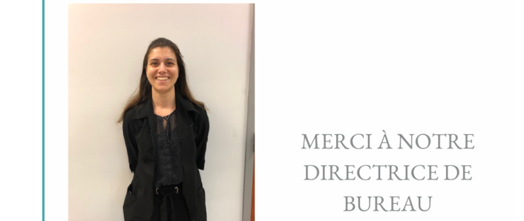 Soulignons le travail des membres de notre équipe