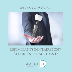 Les implants dentaires… un accident!
